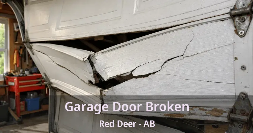 Garage Door Broken Red Deer - AB Garage Door Broken Red Deer - AB