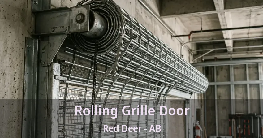 Rolling Grille Door Red Deer - AB