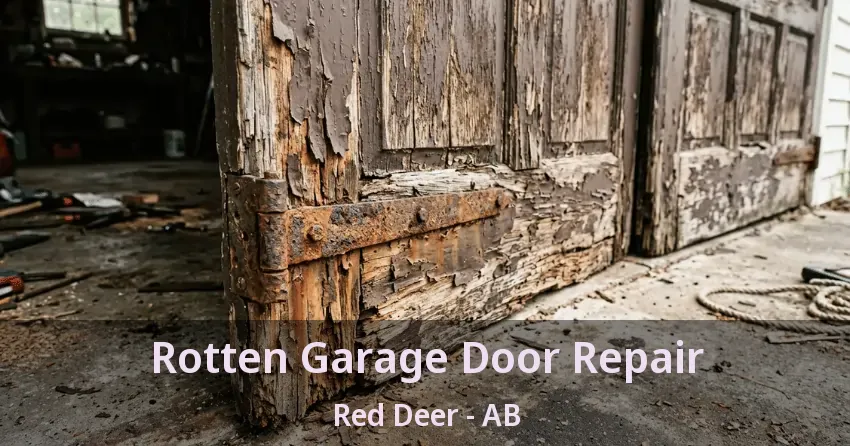 Rotten Garage Door Repair Red Deer - AB