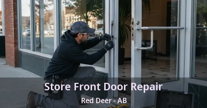 Store Front Door Repair Red Deer - AB