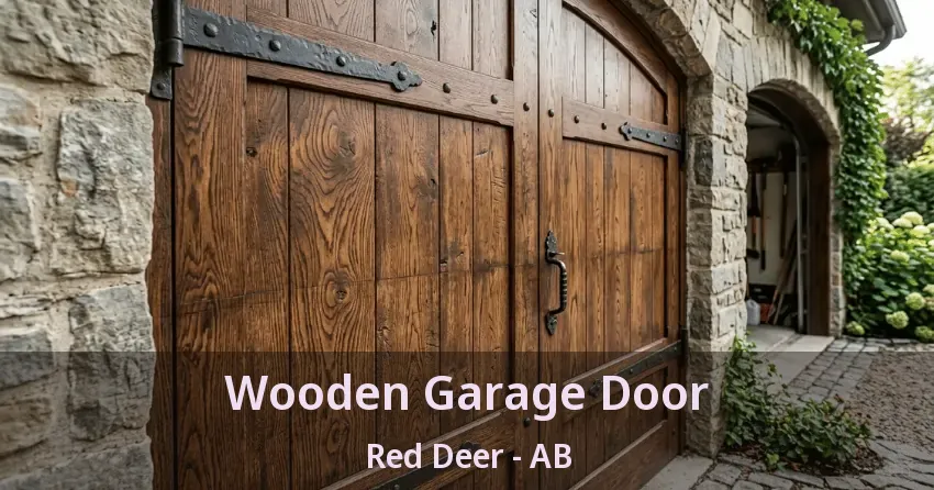 Wooden Garage Door Red Deer - AB